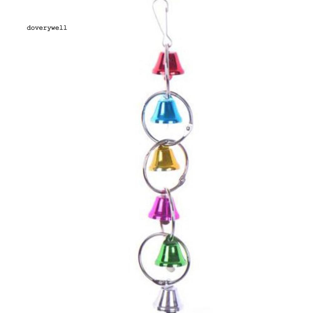 Set 8 đồ chơi treo lồng thiết kế độc đáo cho nuôi chim/vẹt