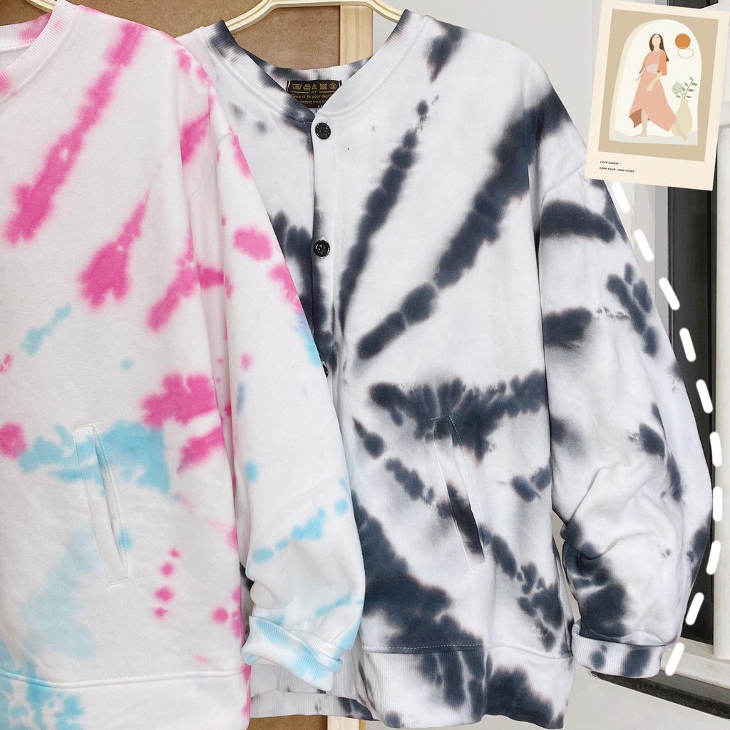 Cardigan Loang màu Nam Nữ YAYSHOP chất nỉ mềm mịn hình thật form unisex