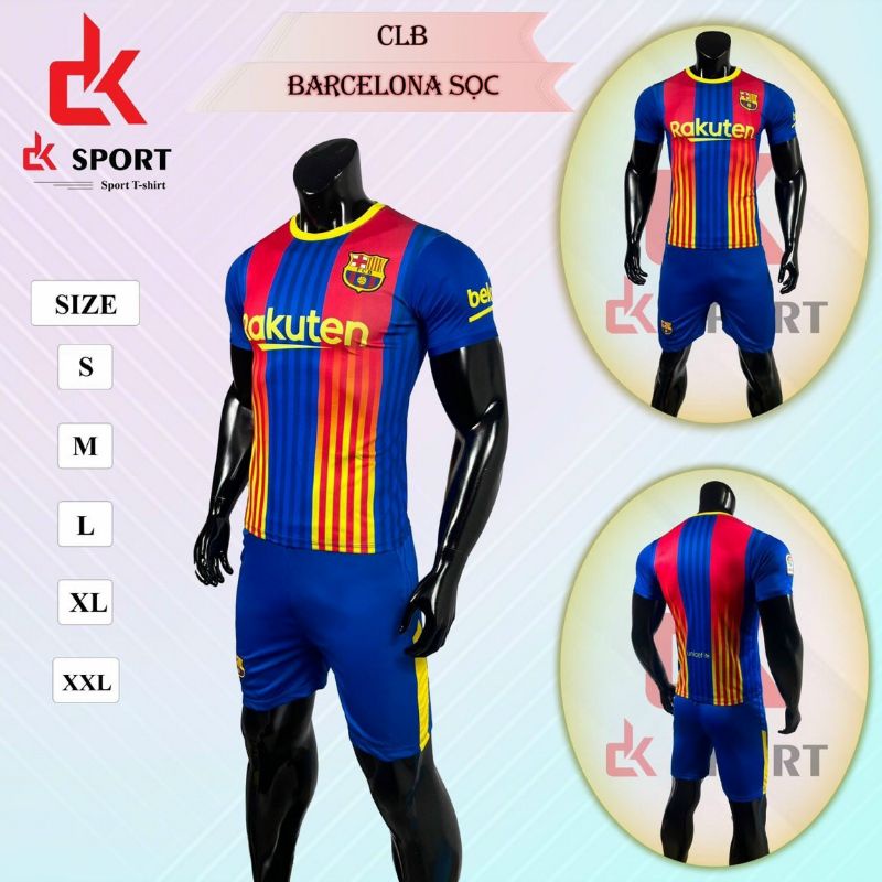 Bộ đồ bóng đá, đồ đa banh CLB BARCA 2021-22