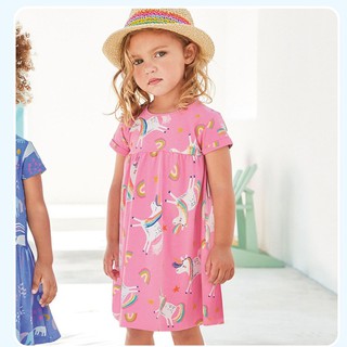 Mã S0186 váy ngựa pony, kì lân hồng cầu vồng siêu đẹp của Little maven cho bé gái