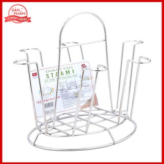 Giá úp ly tròn inox Sta Ami Hàn Quốc ST-299 (210 x 150 x 180 mm)