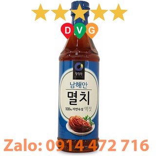Nước Mắm Cá Cơm Deasang Hàn Quốc Chai 500ml