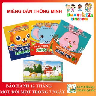 Miếng Dán Thông Minh Cho Bé - My First Sticker Book - Phát Triển Khả Năng Sáng Tạo