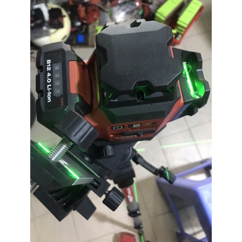 Hilti đèn lazer tia xanh cân mực ngoài trời trong nhà pm30