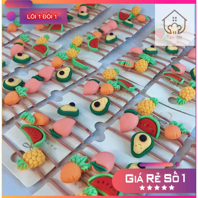 Dây Buộc Tóc Hoạt Hình Dễ Thương (Giao Ngẫu Nhiên)