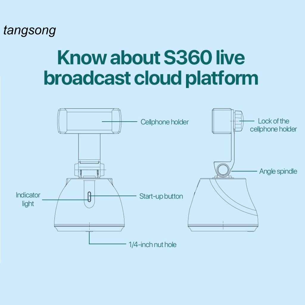 Giá đỡ điện thoại xoay 360 độ chất lượng cao
 | BigBuy360 - bigbuy360.vn