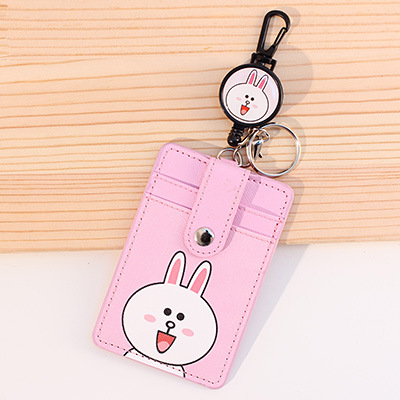 SANRIO HELLOKITTY Dây Đeo Thẻ Nhân Vật Hoạt Hình Xinh Xắn