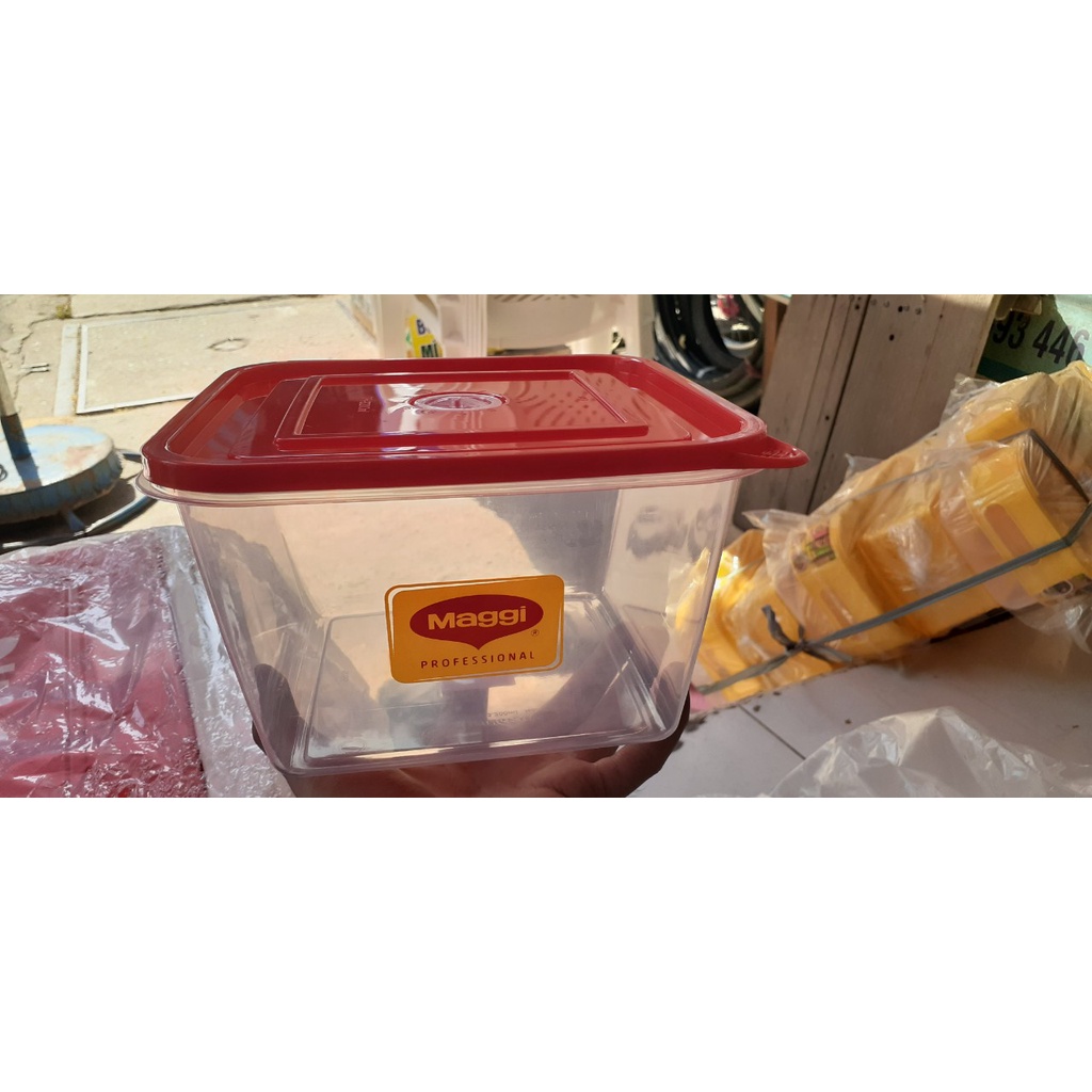 Bộ 3 Hộp Vuông Đựng Thực Phẩm Lớn Vừa Nhỏ Nhựa Vĩ Hưng