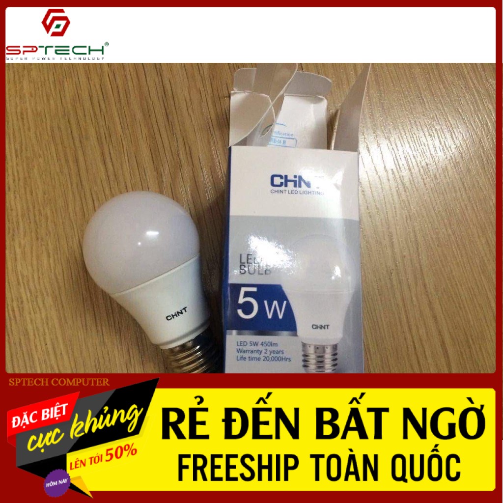 Bóng Đèn Led Kín Nước 5W Ánh sáng trắng/ Ánh sáng vàng ( Bảo hành 12 tháng)