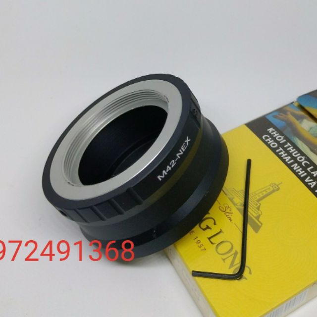 M42-NEX Adapter ngàm chuyển M42 lens sang máy Sony E-mount