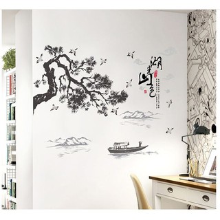 [Phong cảnh] Decal phong cảnh trang trí nhà cửa, giấy dán tường