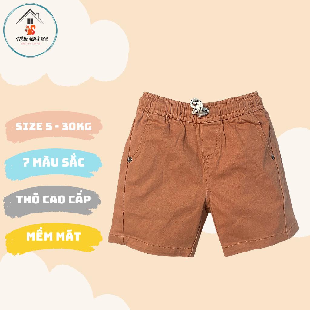 Quần sooc ngố bé trai hiệu Seed hàng xuất dư xịn size 2 - 8 tuổi Tiệm Nhà Sóc