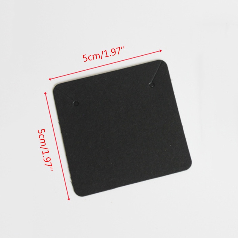 Thẻ trống màu đen/ trắng trưng bày trang sức tiện dụng