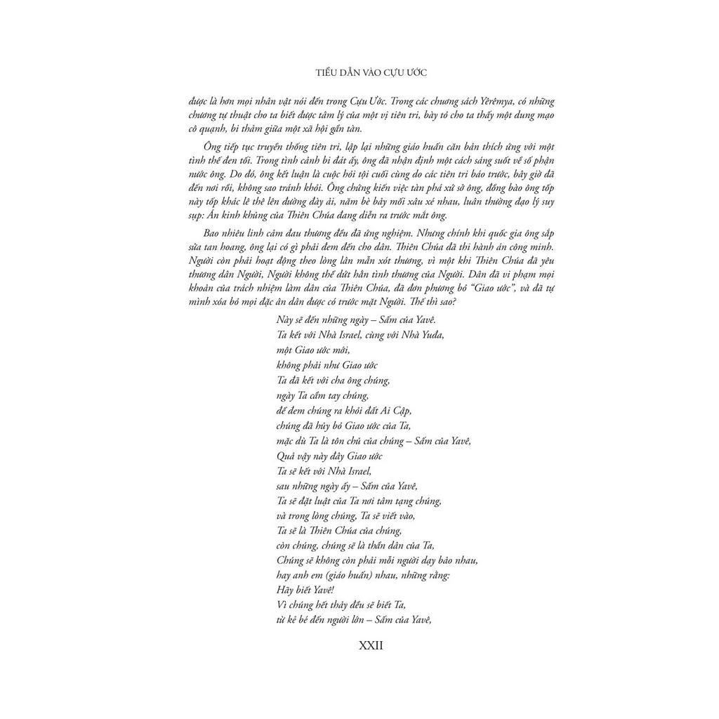 Sách - Kinh Thánh Cựu Ước