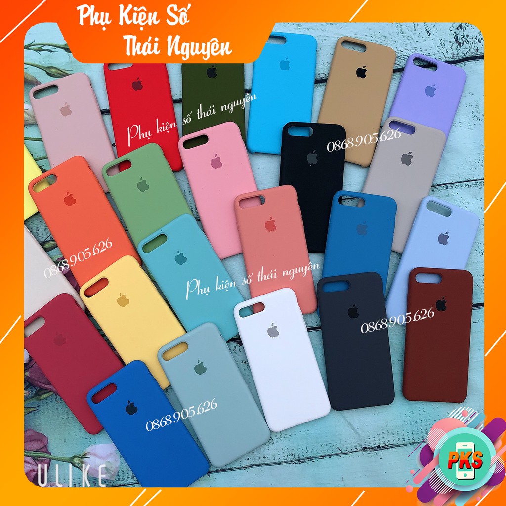 Ốp Silicon Case Iphone Chống Bẩn Full Mã 6 đến XsMax [30 Màu]