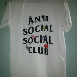 Áo thun BT21 anti social