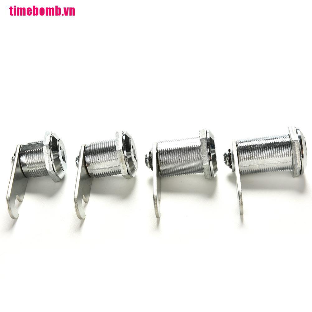 Ổ Khóa Cửa Tủ Chữ Mimi 1x16mm 20mm 25mm 30mm Kèm 2 Chìa Khóa