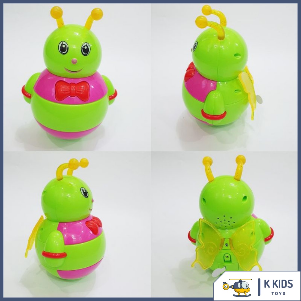 Đồ chơi con Ong lật đật vui nhộn có đèn và nhạc cho bé