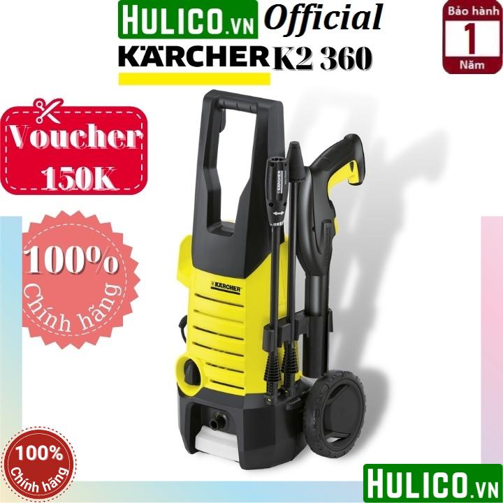 Máy xịt rửa xe cao áp Karcher K2 360 - Hàng chính hãng