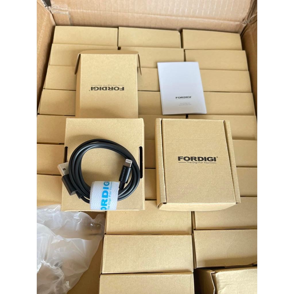 Cap sạc FORDIGI chuẩn MFI xịn giá rẻ