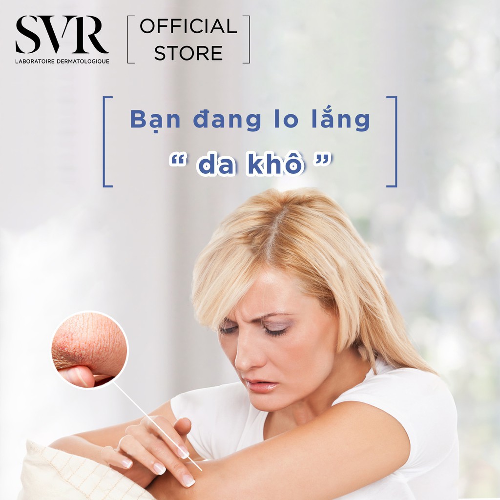 Kem Dưỡng Ẩm SVR Xérial 30 Crème Dưỡng Ẩm Cho Da Rất Khô Và Thô Sần 100ml