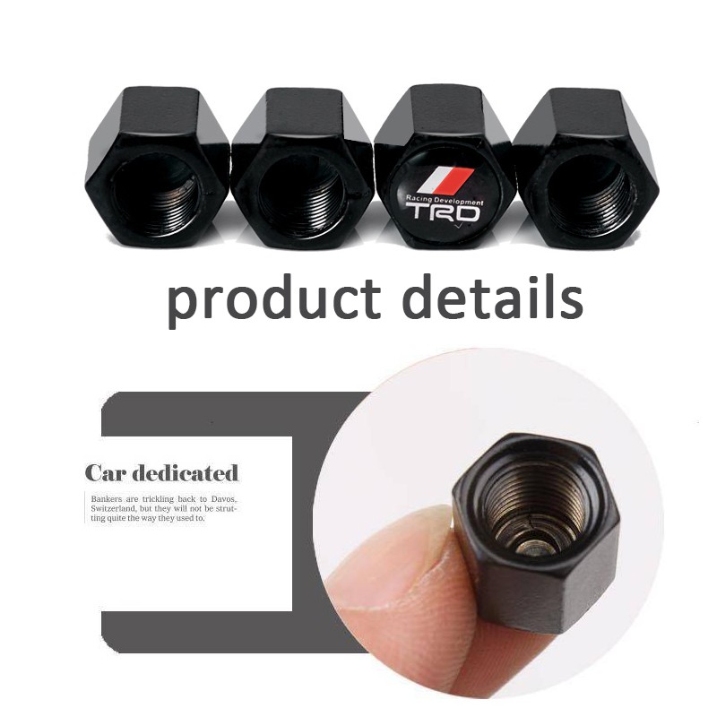 Bộ 4 nắp đậy đầu vòi bơm bánh xe oto in biểu tượng thương hiệu Honda SC017 | BigBuy360 - bigbuy360.vn