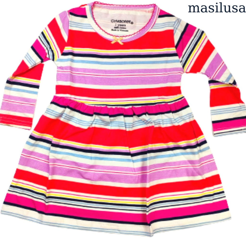 Đầm thun tay dài cho bé