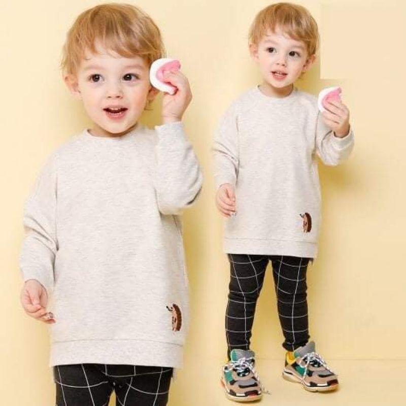 Áo nhím Milkmile xuất Hàn cho bé