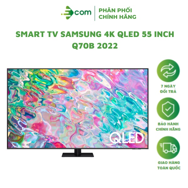 QA55Q70B - Smart Tivi QLED 4K 55 inch Samsung QA55Q70BAKXXV Năm 2022