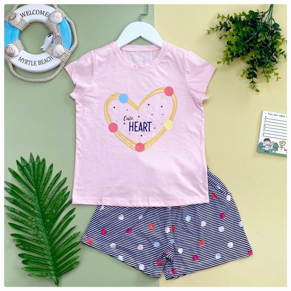 [Hàng Hót] Bộ Thun Bé Gái, Size 4-14, Hàng Made In Vn, Chất Cotton Mềm Mát, Nhiều Màu Xinh Yêu