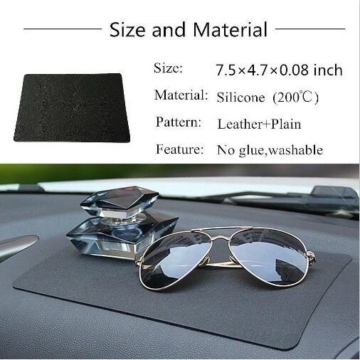 Thảm Đựng Tiền Xu / Chìa Khóa / Điện Thoại Chống Trượt Cho Peugeot 206, 308, 408, 508 | BigBuy360 - bigbuy360.vn
