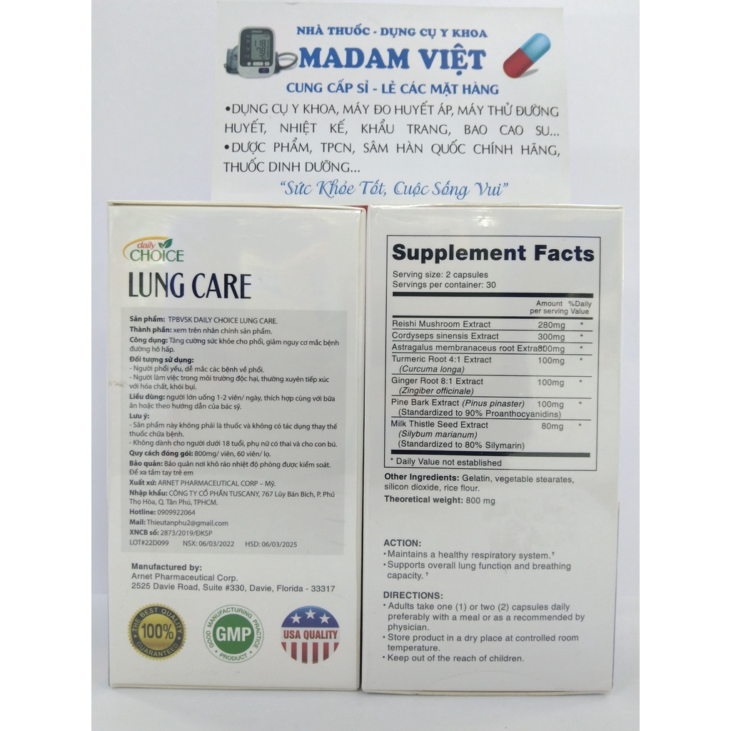 Lung Care Daily Choice