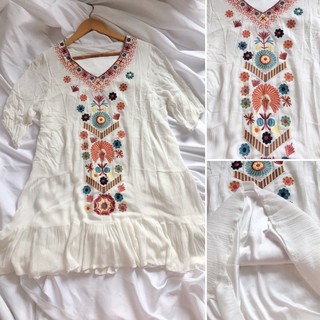 Váy thổ cẩm vintage 2hand