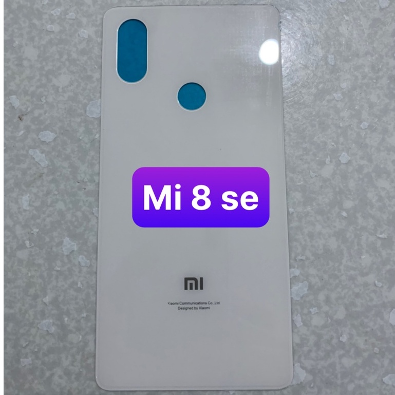 kính lưng Xiaomi Mi 8 se