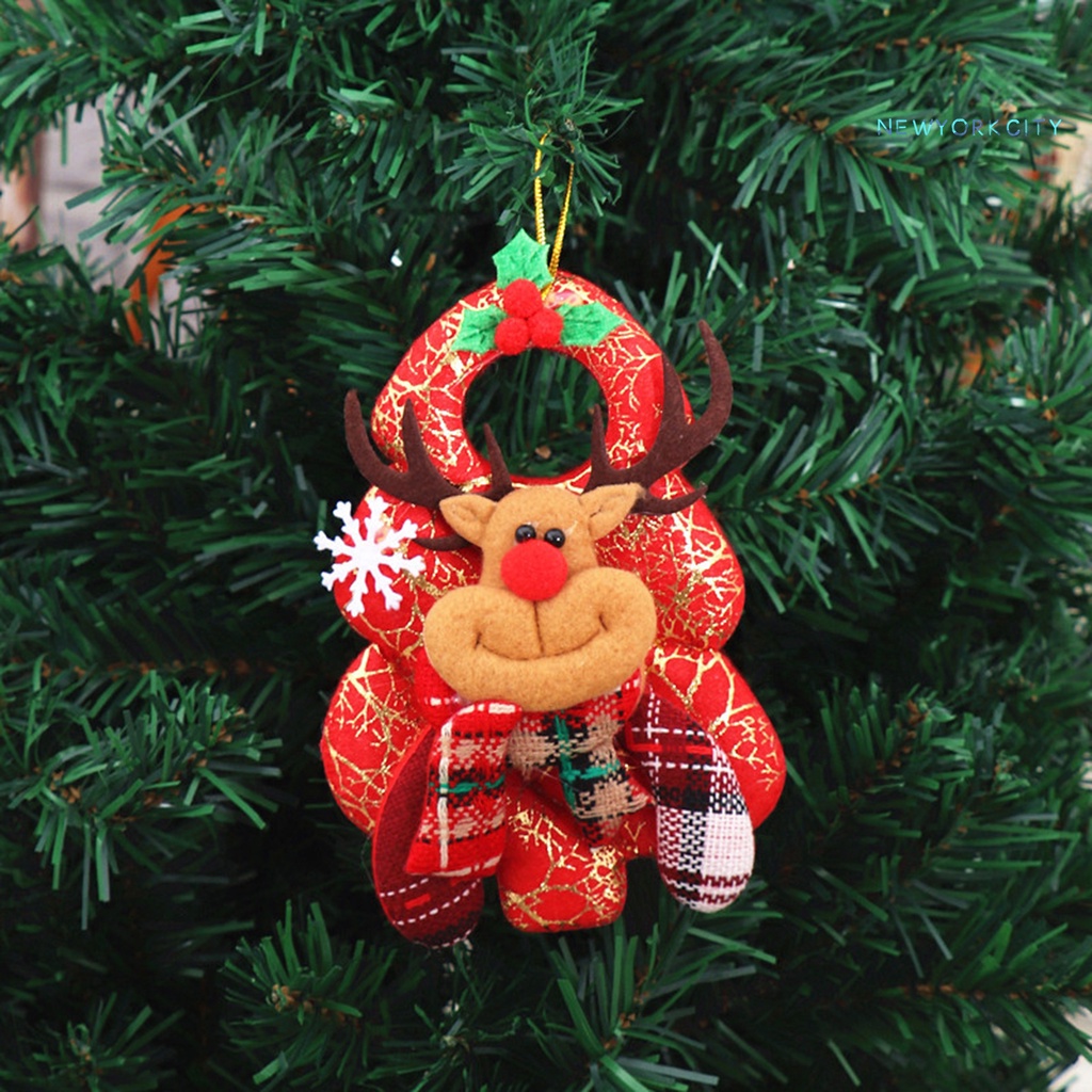 Phụ Kiện Treo Trang Trí Giáng Sinh Kiểu Hoạt Hình Dễ Thương