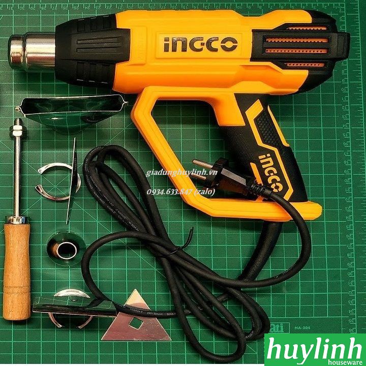 Súng thổi nhiệt hơi nóng Ingco HG200028 - 2000W (Máy khò)