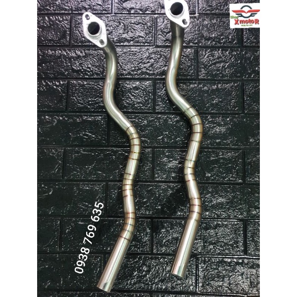 Cổ pô Vario 125-150/Air blade 110-125-150/Click110-150/ SH 125-150/vision 110-125 thay thế cổ zin