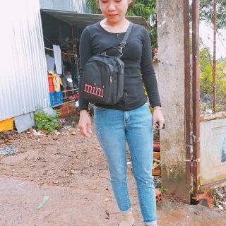 Túi đeo 2 kiểu vừa đeo chéo vừa balo - MINI