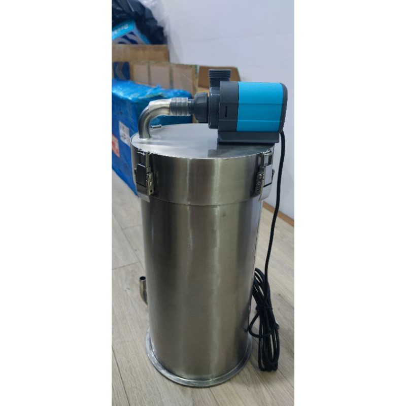 Lọc Inox fi220 + Bơm Chaning 3500l/h