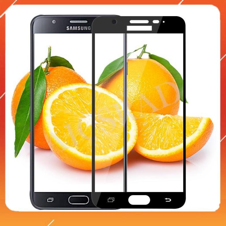 Xả kho- Dán kính cường lực full màn hình 5D Samsung Galaxy J7 Prime (Đen)