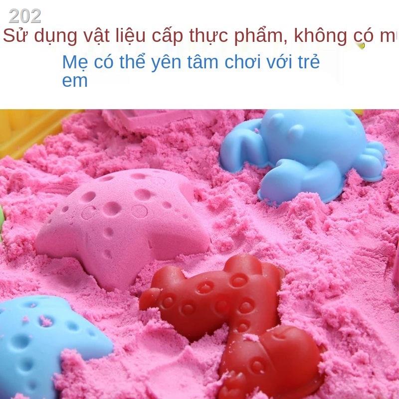 【hàng mới】Bộ đồ chơi cát không gian một đến 10 kg đất sét màu độc hại sao hỏa dẻo sức mạnh thuật bé trai và gái