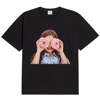 Áo Thun Ngắn Tay ADLV Baby Face Bé Gái Donut 1