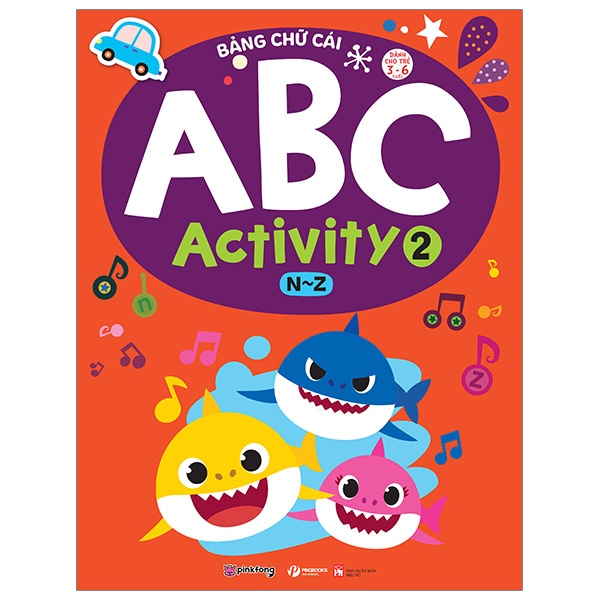 Sách thiếu nhi - Bảng Chữ Cái Abc Activity 2 - N-Z -Dành Cho Trẻ 3-6 Tuổi