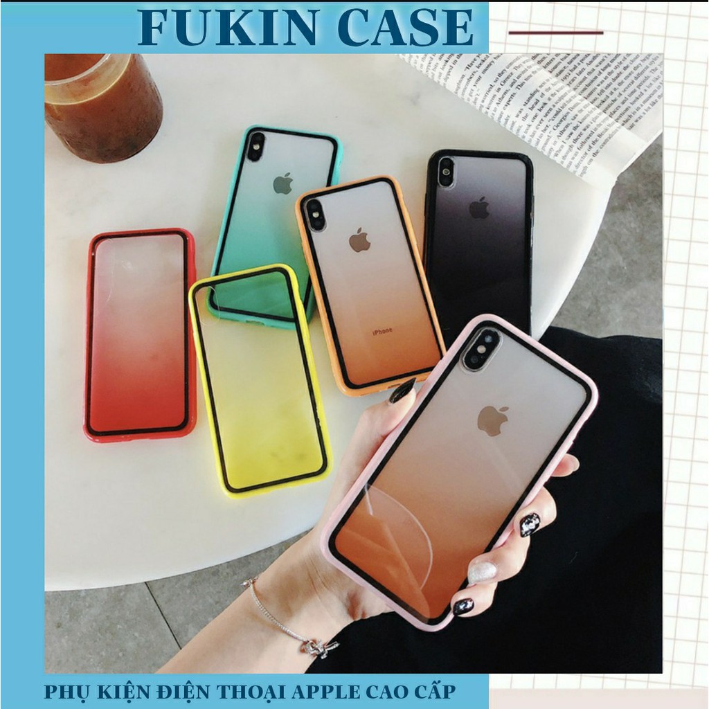 Ốp lưng iphone - ốp iphone Ombre Mica đổi màu  5/5s/6/6plus/6s/6splus/7/7plus/8/8plus/x/xs/11/12/pro/max/plus/promax