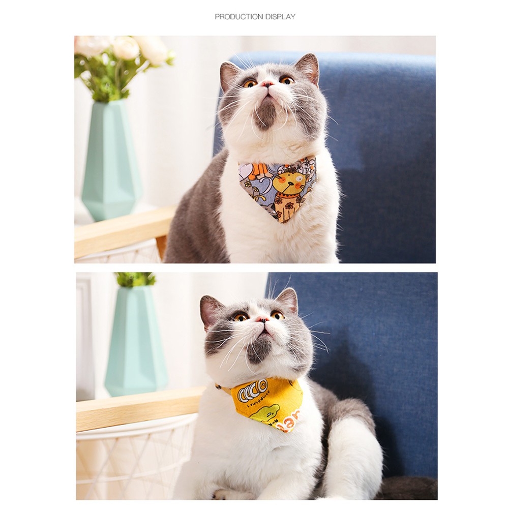 Khăn Choàng Cổ Kiểu Dáng Dễ Thương Dành Cho Thú Cưng