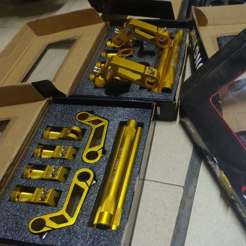 Ghi đông moxi 5 khúc CNC