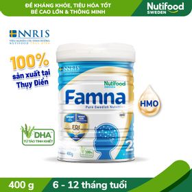 SỮA CÔNG THỨC NUTI FAMNA 2 LON 400G