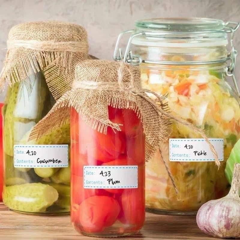 SET 2 CUỘN  NHÃN DÁN GHI CHÚ THỰC PHẨM