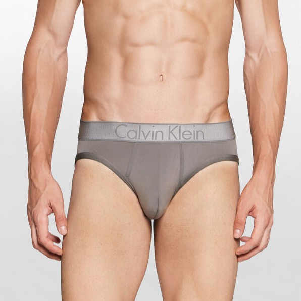 Quần lót nam Calvin Klein Customized Stretch Micro Hip Brief - Grey Sky