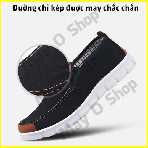 Giày Vải Lười Nam Thời Trang Thể Thao Hàn Quốc, Giầy Thoáng Khí Đi Mùa Xuân Hè Thu Đông Đẹp Giá Rẻ A6 May O Shop | BigBuy360 - bigbuy360.vn